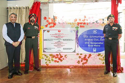 நங்கநல்லூா் சாலை மெட்ரோ
ரயில் நிலையம் பெயா் மாற்றம்