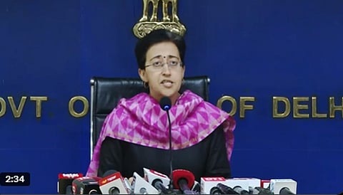 தில்லி முதல்வர் அதிஷி