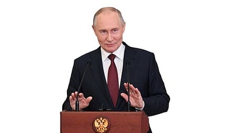 உக்ரைன் ‘அதிகார மையங்கள்’ மீது தாக்குதல்: புதின் எச்சரிக்கை