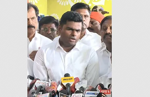 சென்னை திரும்பிய அண்ணாமலை.