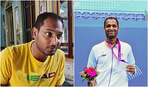 காரைக்குடியைச்சோ்ந்த டென்னிஸ் வீரா் ராம்குமாா்.