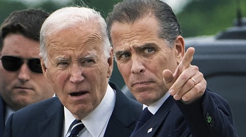 போதைப் பொருள் வழக்கு: மகனுக்கு பொதுமன்னிப்பு வழங்கினாா் பைடன்!