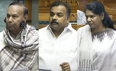 டி.ஆர்.பாலு, மாணிக்கம் தாகூர், கனிமொழி