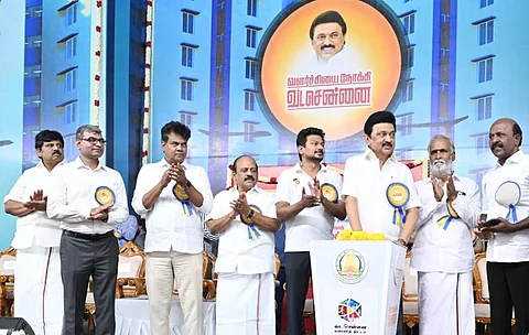 ரூ.1,383 கோடி மதிப்பீட்டில் வடசென்னை வளர்ச்சித் திட்டம்: தொடக்கிவைத்த முதல்வர்!