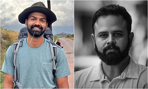 நடிகர் பிரணவ் மோகன்லால், இயக்குநர் ராகுல் சதாசிவன்.