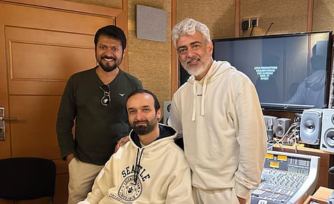 விடாமுயற்சி டப்பிங்கை முடித்த அஜித்!