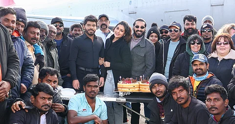 ஜார்ஜியாவில் லெஜண்ட் சரவணன் படத்தின் படப்பிடிப்பு!