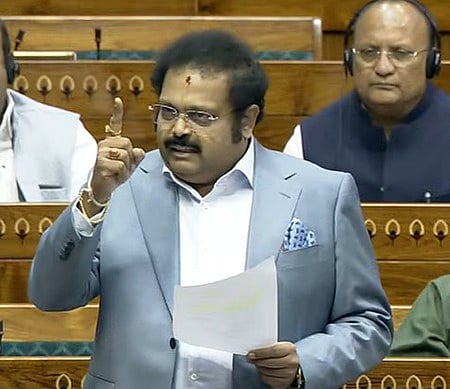 கதிா் ஆனந்த் ~தமிழச்சி தங்கப்பாண்டியன்