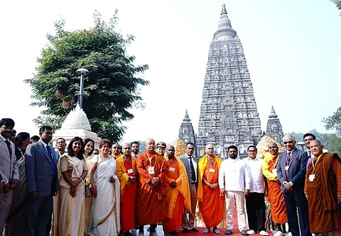 புத்த கயாவில் இலங்கை அதிபர்