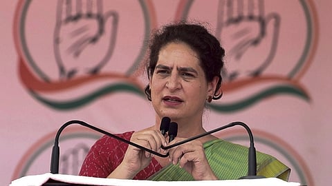 ராகுலுக்கு எதிரான வழக்கு
விரக்தியின் அடையாளம்: மத்திய அரசு மீது பிரியங்கா சாடல்