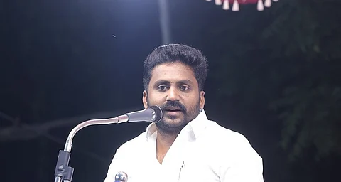 திமுக மாணவரணி தலைவர் ராஜீவ் காந்தி