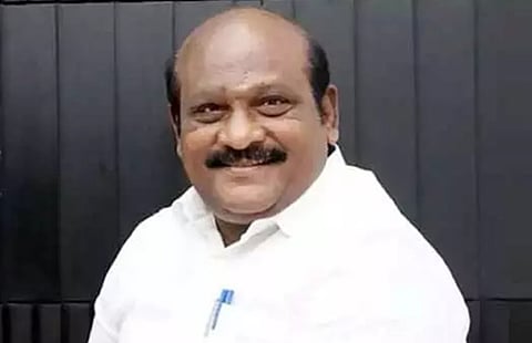 தமிழக உயா்கல்வித் துறை அமைச்சா் கோவி.செழியன்