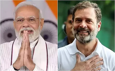 நரேந்திர மோடி, ராகுல் காந்தி