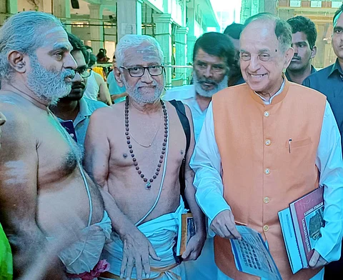 காஞ்சிபுரத்தில் சுப்பிரமணிய சுவாமி பேட்டி
