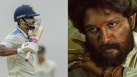 நிதீஷ் குமார் ரெட்டி, அல்லு அர்ஜுன்