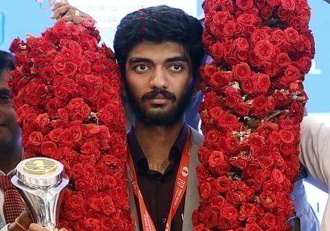 செஸ் வீரர் குகேஷ்
