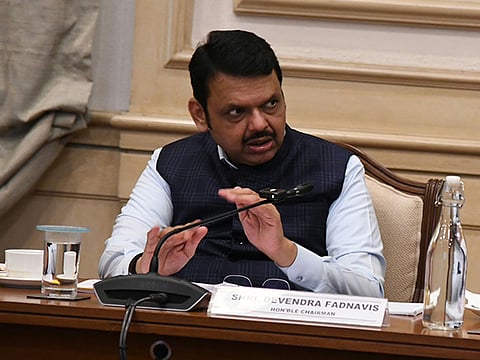 மகாராஷ்டிர முதல்வர் தேவேந்திர ஃபட்னவீஸ்