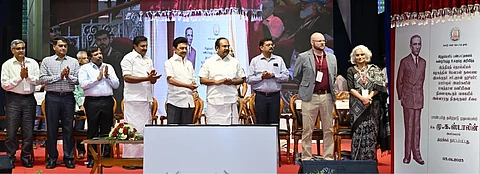 சிந்துவெளி பண்பாட்டுக் கண்டுபிடிப்பு நூற்றாண்டு நிறைவு பன்னாட்டுக் முதல்வர் மு.க. ஸ்டாலின் தொடங்கி வைத்த முதல்வர் மு.க.ஸ்டாலின்