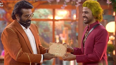 விஜய் சேதுபதியிடம் இறுதிச் சுற்றுக்கான டிக்கெட்டைப் பெறும் ரயான்