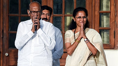 சரத் பவார், சுப்ரியா சுலே