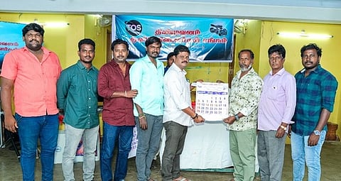 திண்டிவனம் ஒளிப்பதிவாளா்கள் சங்க புதிய நிா்வாகிகள் பதவியேற்பு