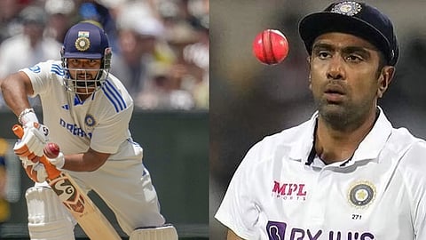 ரிஷப் பந்த், அஸ்வின்.