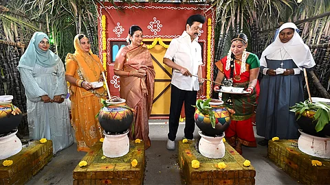 சமத்துவப் பொங்கல் விழாவில் முதல்வர் ஸ்டாலின்