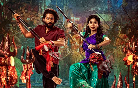தண்டேல் திரைப்படத்தில் நாக சைதன்யா, சாய் பல்லவி