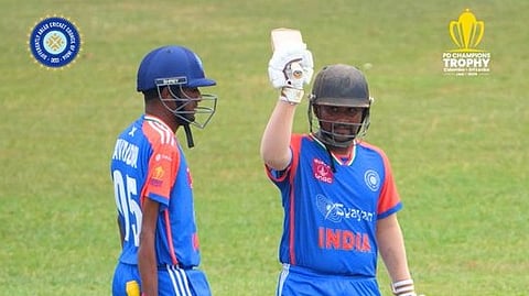 மாற்றுத் திறனாளிகளுக்கான சாம்பியன்ஸ் டிராபி: இறுதிப்போட்டியில் இந்தியா!