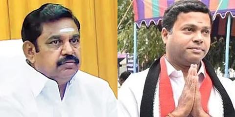 அதிமுக பொதுச்செயலாளா் எடப்பாடி பழனிசாமி - கட்சியில் இருந்து நீக்கப்பட்ட செந்தில்முருகன்
