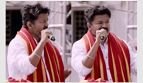 பரந்தூரில் விஜய்.