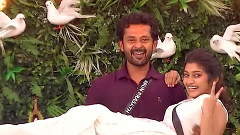 பிக் பாஸ் 8 நிகழ்ச்சியில் அருண் பிரசாத் உடன் அர்ச்சனா