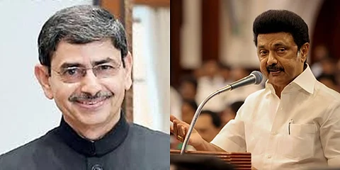 ஆளுநர் ஆர்.என். ரவி - முதல்வர் மு.க.ஸ்டாலின்
