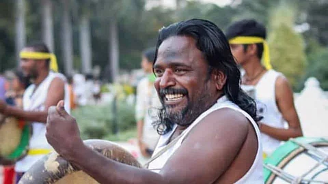 பத்ம ஸ்ரீ விருது பெறும் பறை இசைக்கலைஞர் வேலு ஆசான்