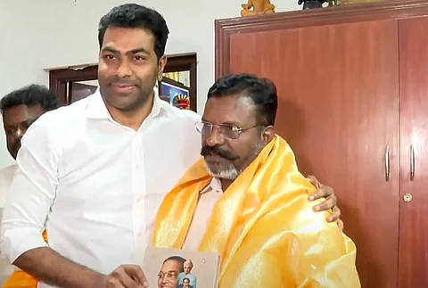 திருமாவளவன் - ஆதவ் அர்ஜுனா சந்திப்பு