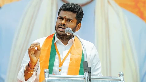 தமிழக பாஜக தலைவர் அண்ணாமலை