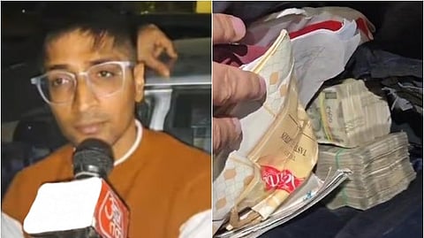 ரூ.5 லட்சத்துடன் பிடிபட்ட  முதல்வர் அலுவலக ஊழியர்.