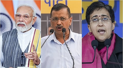 தில்லி தேர்தல்: பிரதமர் மோடி, கேஜரிவால், அதிஷி வாழ்த்து!