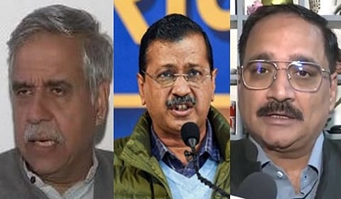 தில்லி வாக்கு எண்ணிக்கை நிலவரம்: பாஜக 36, ஆம் ஆத்மி கட்சி 16-ல் முன்னிலை