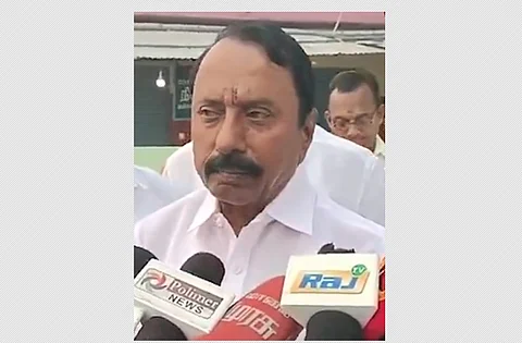 முன்னாள் அமைச்சர் செங்கோட்டையன்