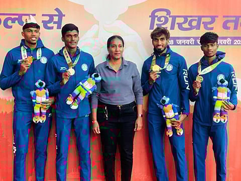 4X400 ரிலேவில் தமிழகத்துக்கு தங்கம்!