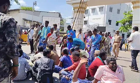 நெல்லை அரசு மருத்துவமனையில்