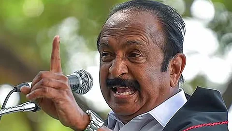 வைகோ.