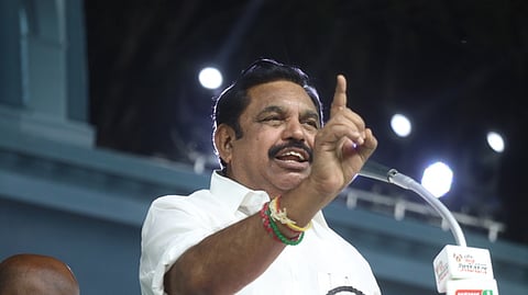 அதிமுக பொதுச் செயலாளர் எடப்பாடி பழனிசாமி