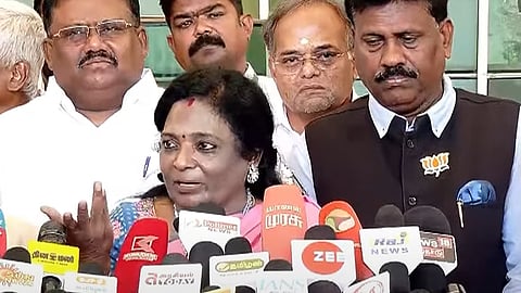 மத்திய அரசின் திட்டங்களைக் காப்பியடிக்கிறது திமுக! -தமிழிசை சௌந்தரராஜன்