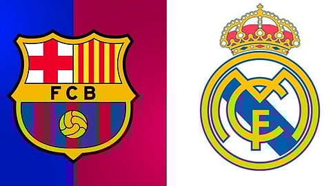 பார்சிலோனா, ரியல் மாட்ரிட் இலச்சினை