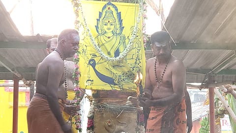 நத்தம் மாரியம்மன் கோயில்.