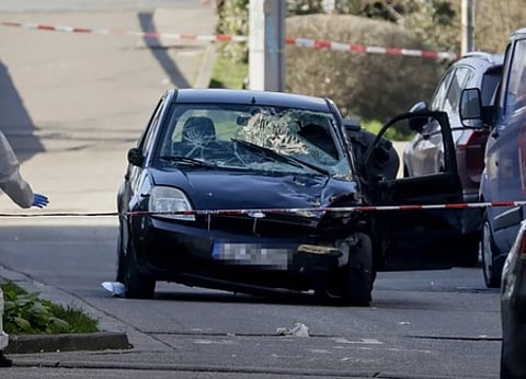 மேன்ஹைமில் கூட்டத்தினரிடையே 50 வயது நபா் ஓட்டிச் சென்ற கார்