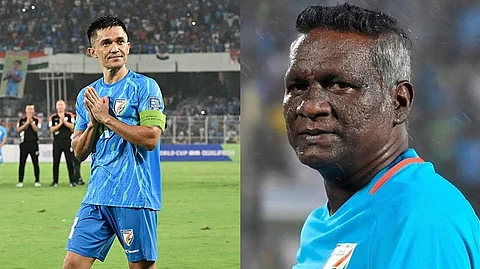 சுனில் சேத்ரி, ஐஎம் விஜயன்