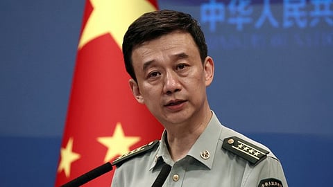 சீன பாதுகாப்பு அமைச்சக செய்தித் தொடா்பாளா் வூ கியான்